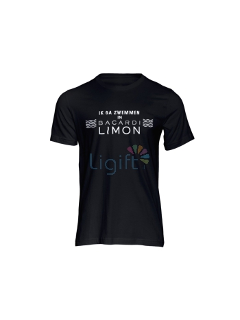Ik ga zwemmen in bacardi lemon T-shirt Man