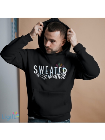 Sweater weather Hoodie Man