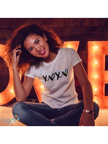 Kisses T-shirt Vrouw