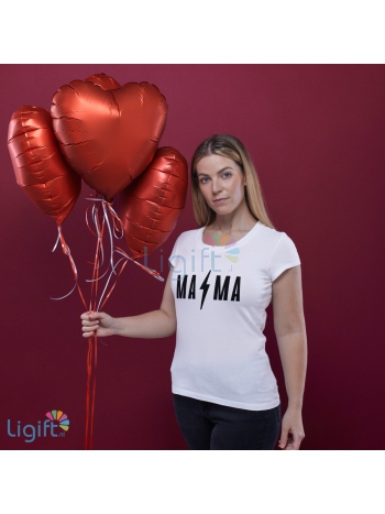Mama bliksem T-shirt vrouw